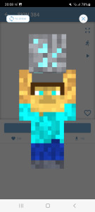 اسکرین شات 4 برنامه Mini Skins for Minecraft PE
