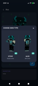 اسکرین شات 8 برنامه HD Skins Editor for Minecraft