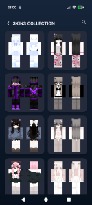 اسکرین شات 2 برنامه HD Skins Editor for Minecraft