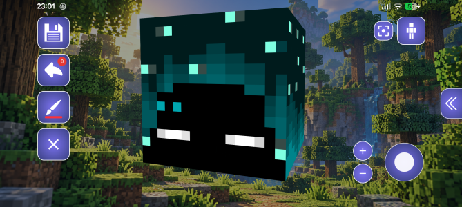 اسکرین شات 7 برنامه HD Skins Editor for Minecraft