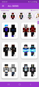 اسکرین شات 1 برنامه PvP Skins for Minecraft