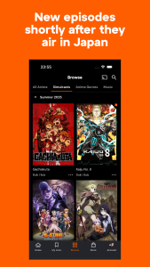 اسکرین شات 2 برنامه Crunchyroll: Anime Streaming