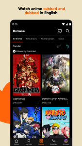اسکرین شات 4 برنامه Crunchyroll: Anime Streaming
