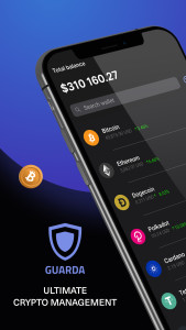 اسکرین شات 1 برنامه Guarda Crypto Wallet Bitcoin
