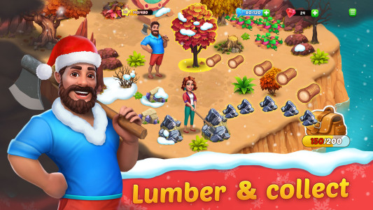 اسکرین شات 6 بازی Kong Island: Farm & Survival