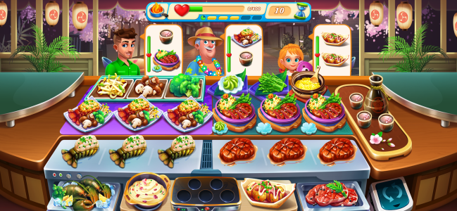اسکرین شات 4 بازی Cooking Love - Chef Restaurant