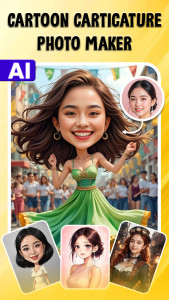 اسکرین شات 1 برنامه Cartoon Caricature Photo Maker