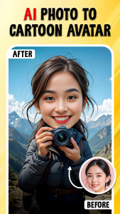 اسکرین شات 2 برنامه Cartoon Caricature Photo Maker