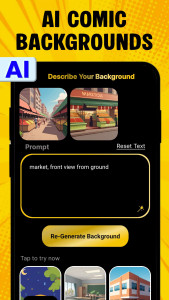 اسکرین شات 4 برنامه Cartoon Comic Strip Maker
