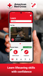 اسکرین شات 1 برنامه First Aid: American Red Cross