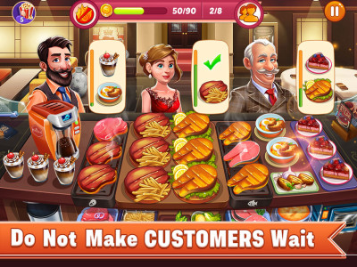 اسکرین شات 2 بازی Cooking Chef Restaurant Games