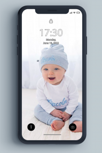 اسکرین شات 4 برنامه Cute Baby Wallpaper