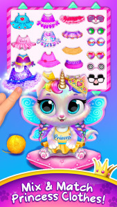 اسکرین شات 2 بازی Twinkle - Unicorn Cat Princess