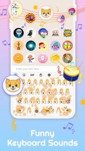 اسکرین شات 6 برنامه Emoji Keyboard: Themes & Fonts