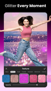 اسکرین شات 1 برنامه Glitter Effect - Bling Effect