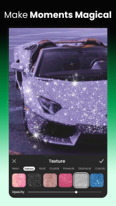 اسکرین شات 6 برنامه Glitter Effect - Bling Effect