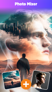 اسکرین شات 2 برنامه Photo Mixer - Photo Blender