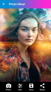اسکرین شات 3 برنامه Blend Photos - Photo Blender