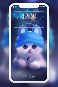 اسکرین شات 2 برنامه Cute Wallpaper