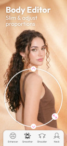 اسکرین شات 3 برنامه YouCam Makeup: Face Editor