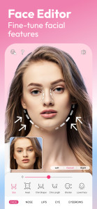 اسکرین شات 2 برنامه یوکم میکاپ (YouCam Makeup - Selfie Editor & Magic Makeover Cam)