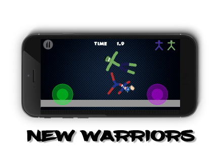 اسکرین شات 1 بازی Stickman Warriors Online