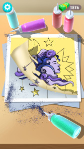 اسکرین شات 2 بازی Sand Painting