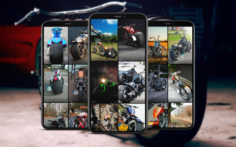 اسکرین شات 1 برنامه Chopper Wallpapers