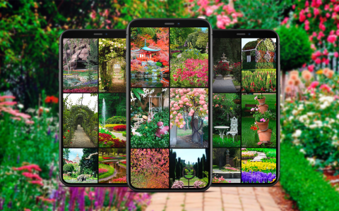 اسکرین شات 1 برنامه Garden Wallpapers