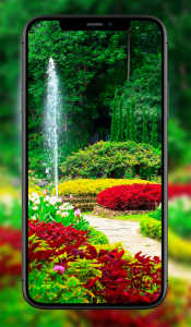 اسکرین شات 3 برنامه Garden Wallpapers