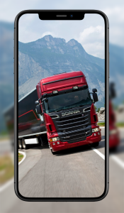 اسکرین شات 2 برنامه Truck Wallpapers