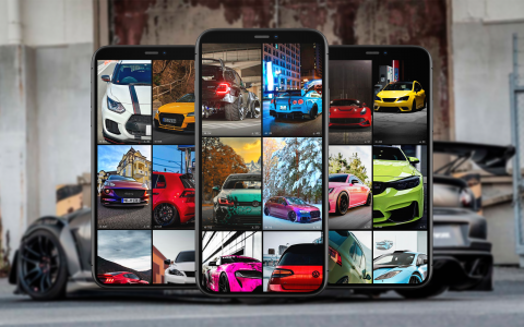 اسکرین شات 1 برنامه Tuning Cars Wallpapers
