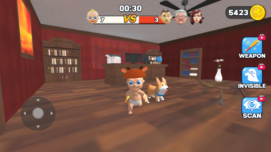 اسکرین شات 1 بازی Babby Survivor: Find Daddy