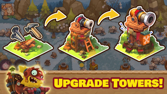 اسکرین شات 2 بازی Tower Defense Realm King Hero