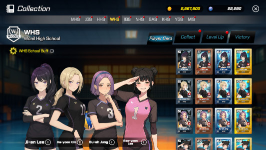 اسکرین شات 8 بازی Volley Girls:High School Story