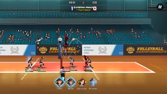 اسکرین شات 7 بازی Volley Girls:High School Story