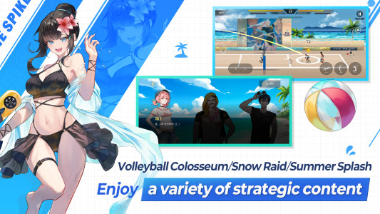 اسکرین شات 4 بازی The Spike Cross - Volleyball