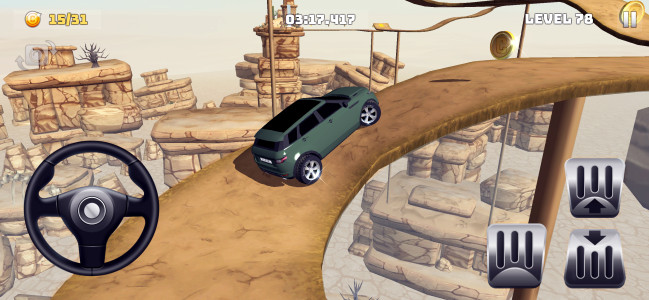 اسکرین شات 3 بازی Mountain Climb 4x4 : Car Drive