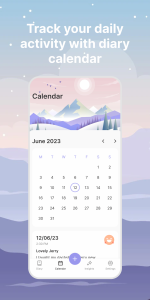 اسکرین شات 4 برنامه My Diary, Journal with Lock