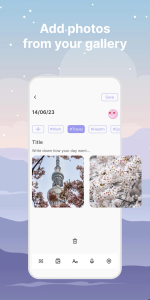 اسکرین شات 8 برنامه My Diary, Journal with Lock