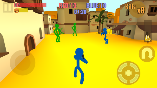 اسکرین شات 5 بازی Stickman Counter Zombie Strike