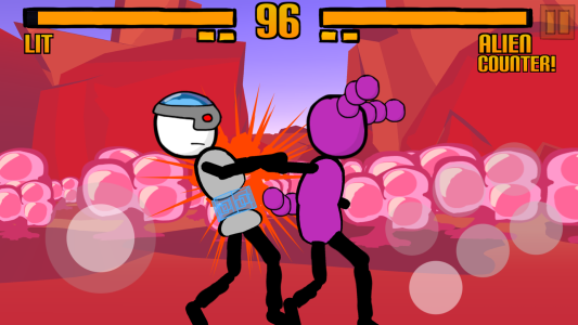 اسکرین شات 4 بازی Stickman Gun - Less Fighting