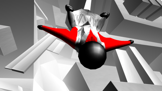 اسکرین شات 3 بازی Stickman 3D Wingsuit