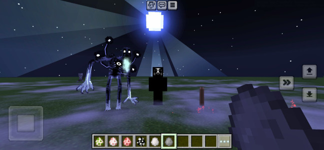 اسکرین شات 3 برنامه Horror Herobrine Mod Minecraft