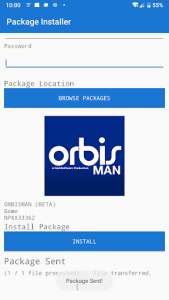 اسکرین شات 2 برنامه Package Installer