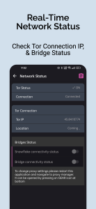 اسکرین شات 5 برنامه Dark Web Browser: Secure