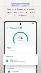 اسکرین شات 6 برنامه Dashlane Password Manager