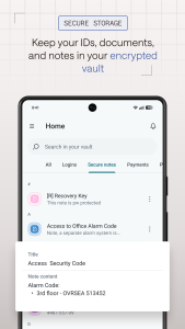 اسکرین شات 8 برنامه Dashlane Password Manager