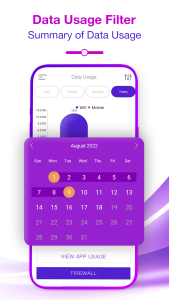 اسکرین شات 5 برنامه Data Usage Monitor - Dataspeed