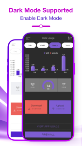 اسکرین شات 6 برنامه Data Usage Monitor - Dataspeed